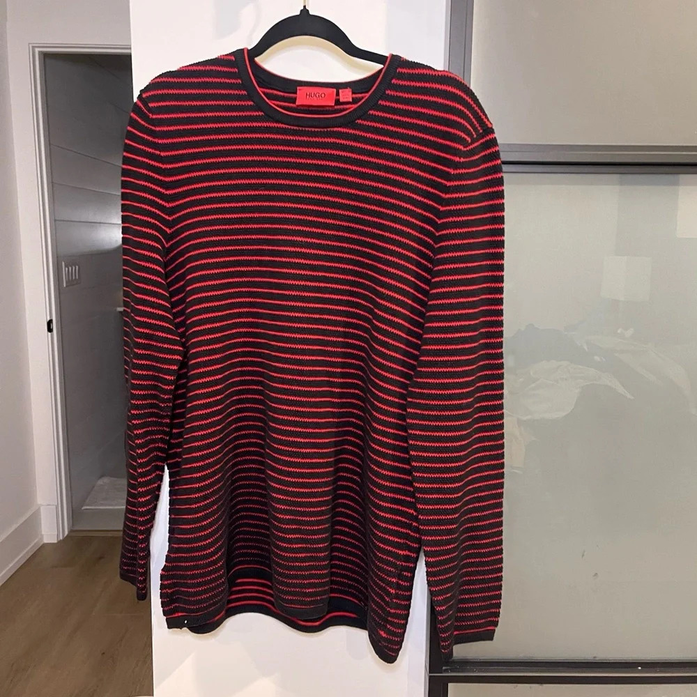 HUGO Hugo Boss Relaxed-Fit Knitted Sweater